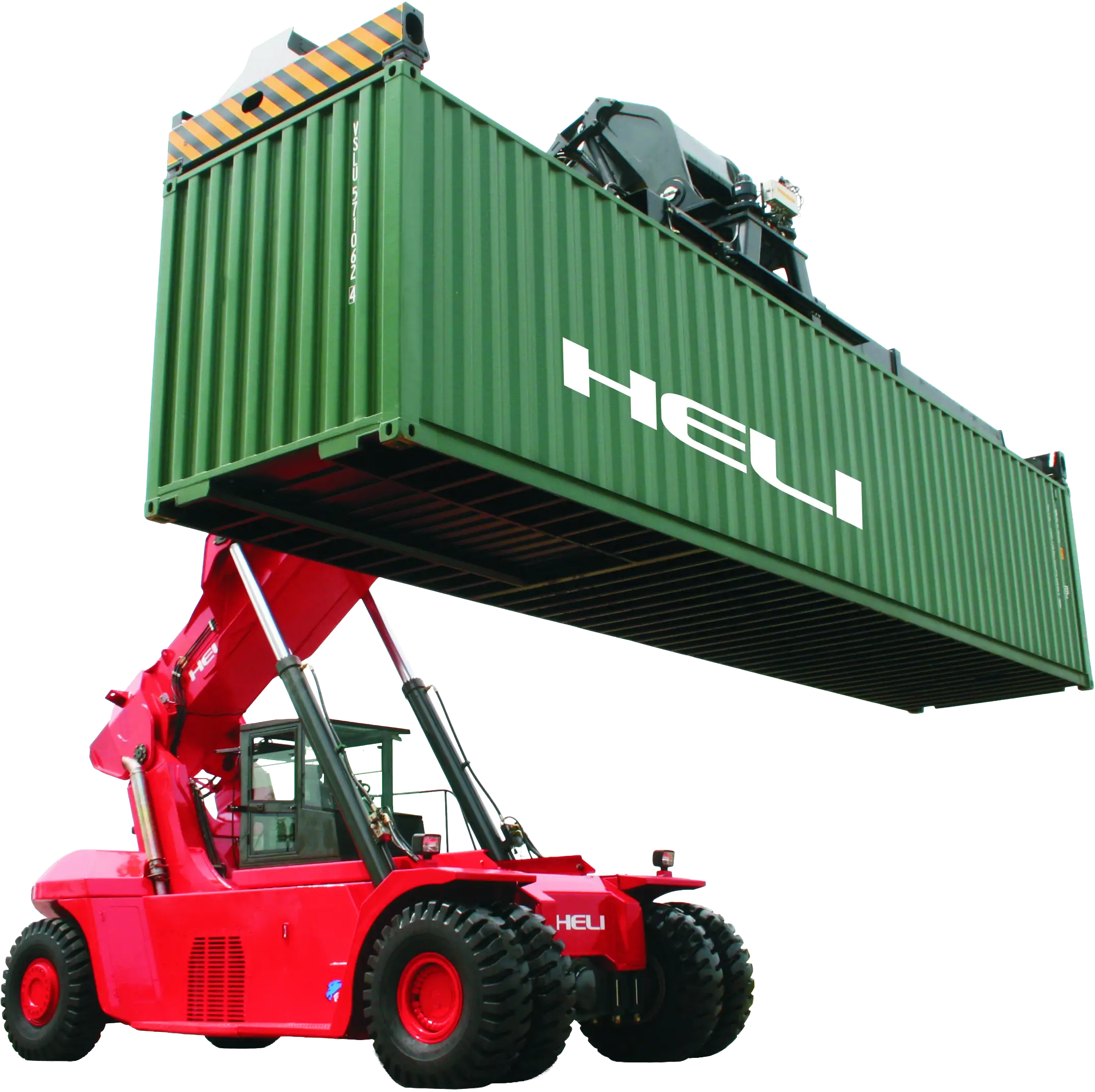 HELI 45 ton reach stacker