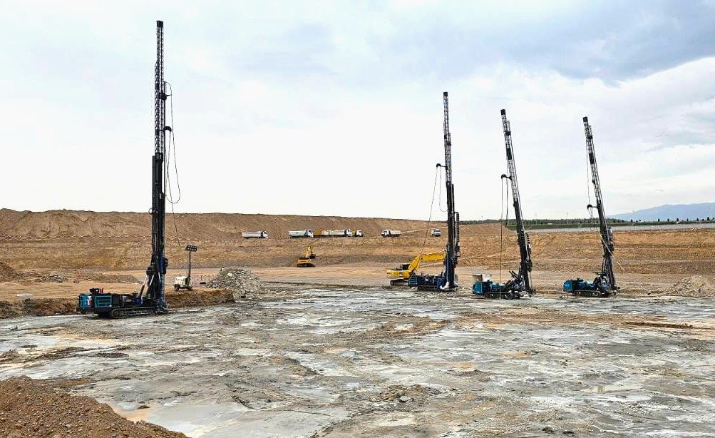 Gap İnşaat Türkmenistan Projelerinde Casagrande Ekipman Kurulumları Tamamlandı