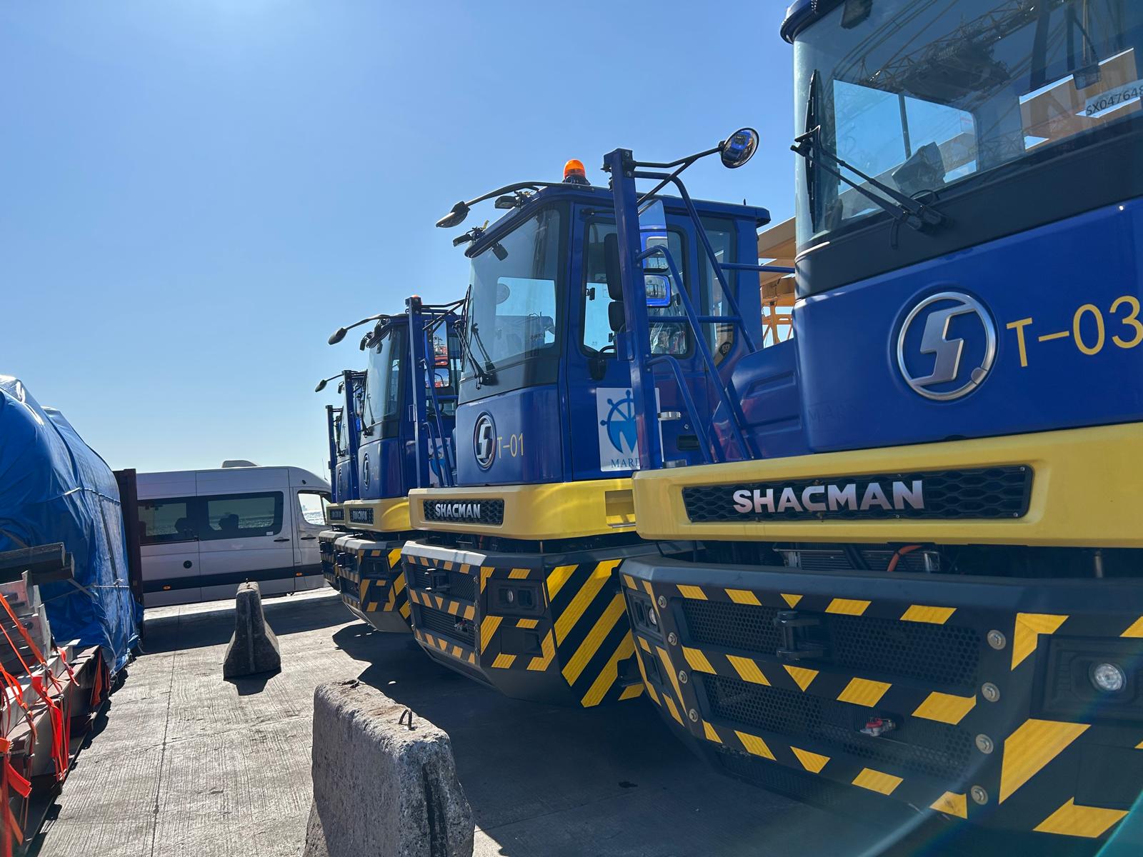 Mardaş Limanı Shacman teslimatı — saha görseli 3