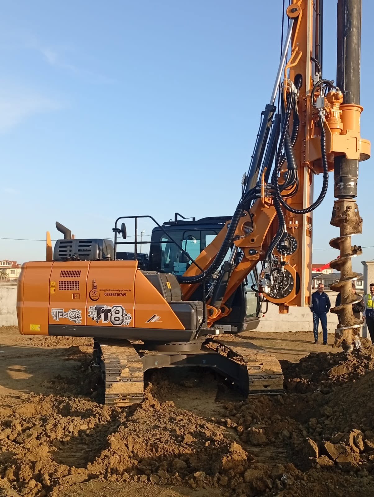 Tescar TT8 Taşkın Zemin teslimatı — saha görseli 3