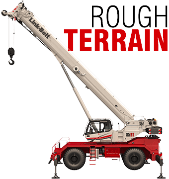 Link-Belt Rough Terrain — mobil vinçler